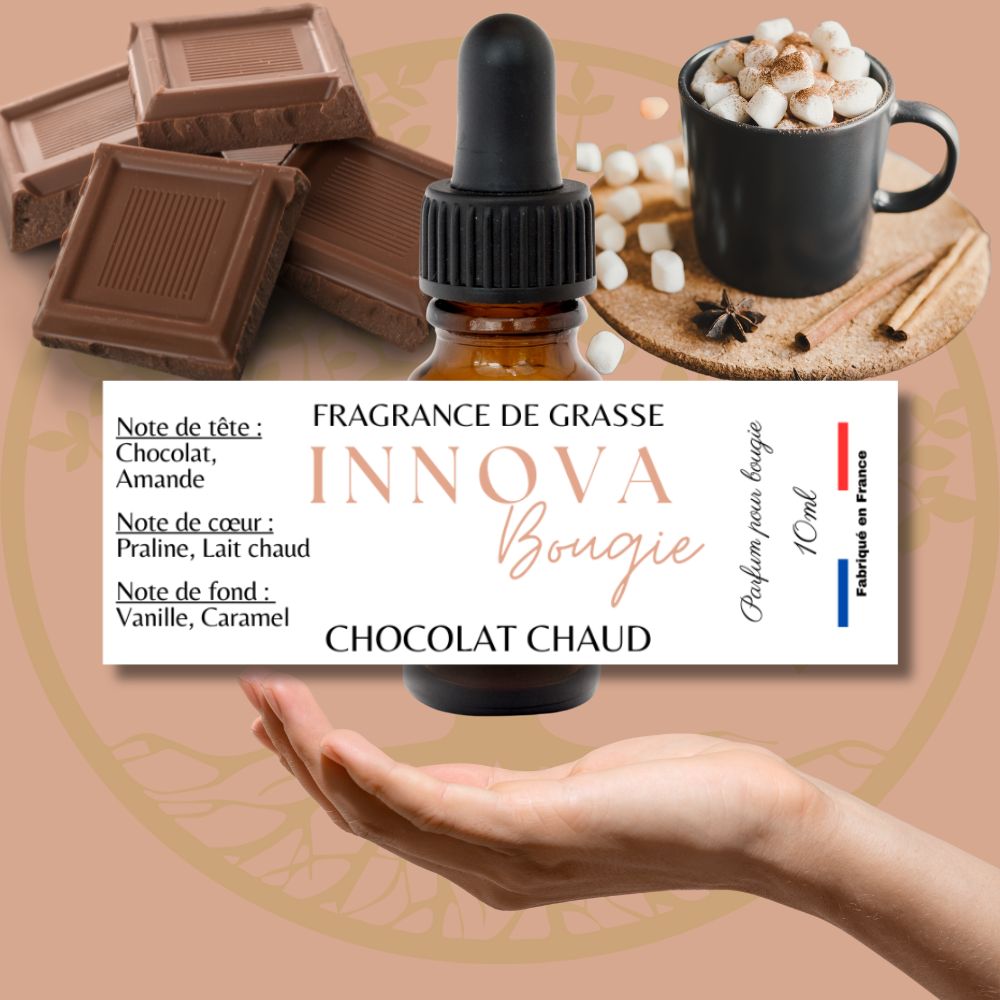Parfum pour bougie senteur Chocolat chaud
