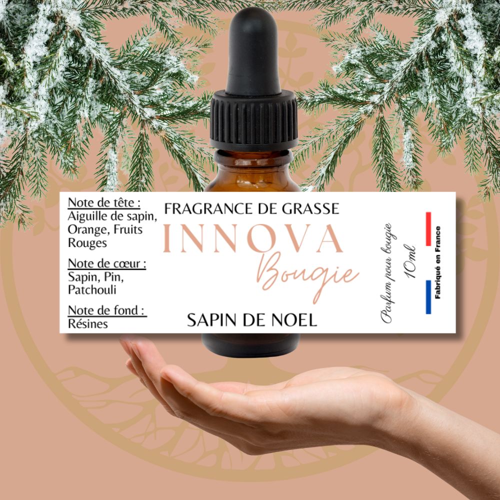 Parfum pour bougie senteur Sapin de Noël