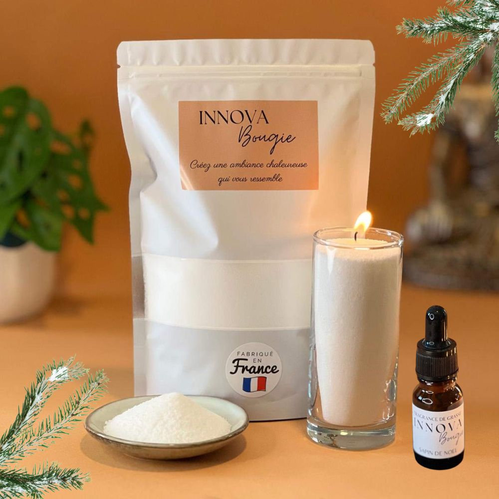 Pack bougie + parfum "MON BEAU SAPIN"