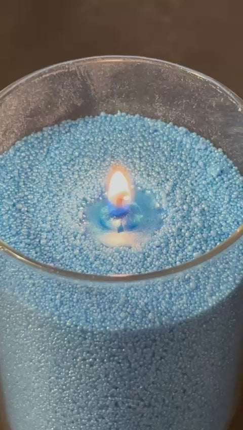 Poudre Bleu Glacé 500g + 20 mèches