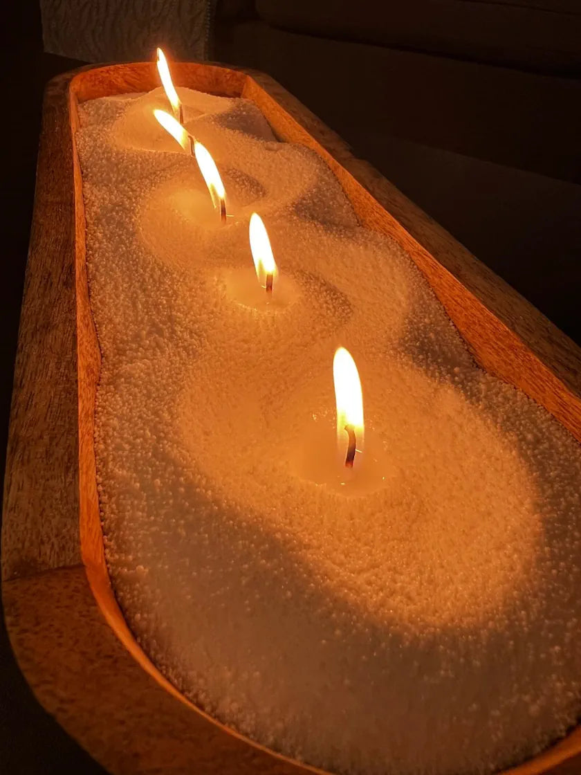 Poudre de Cire Blanche 500g + 20 mèches