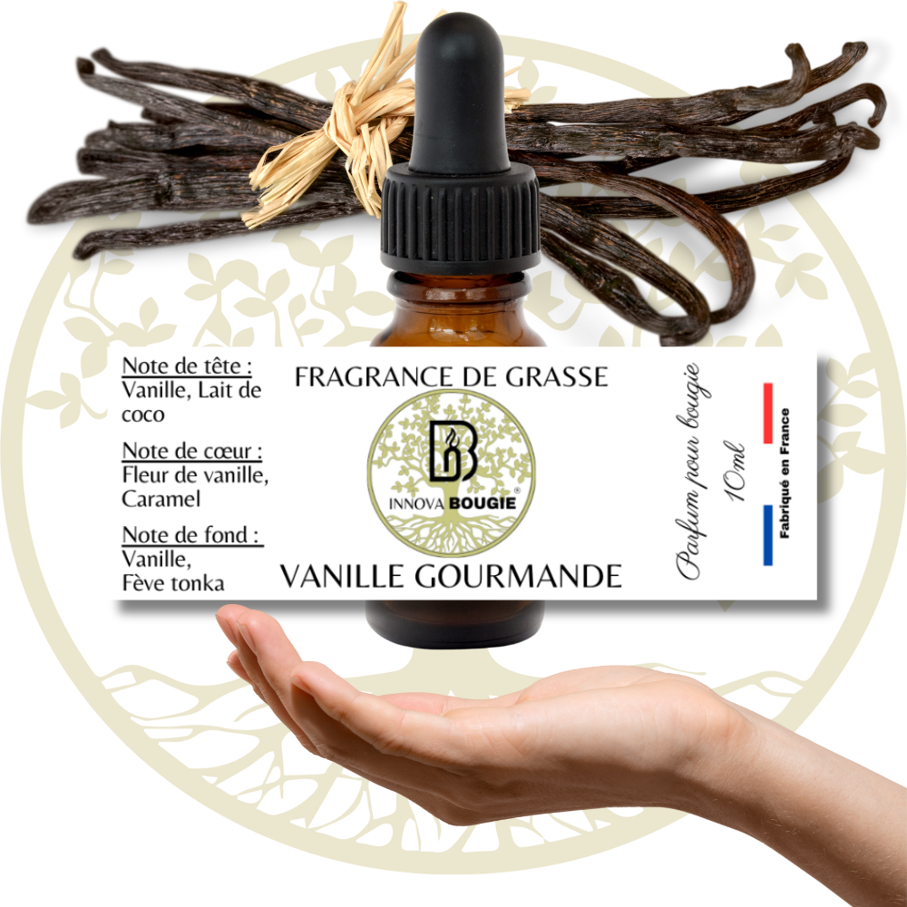 Fragrance pour bougie parfumée vanille gourmande