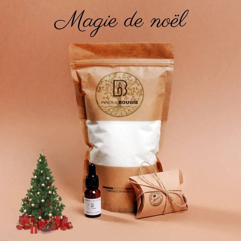 Pack bougie + parfum "MAGIE DE NOËL"